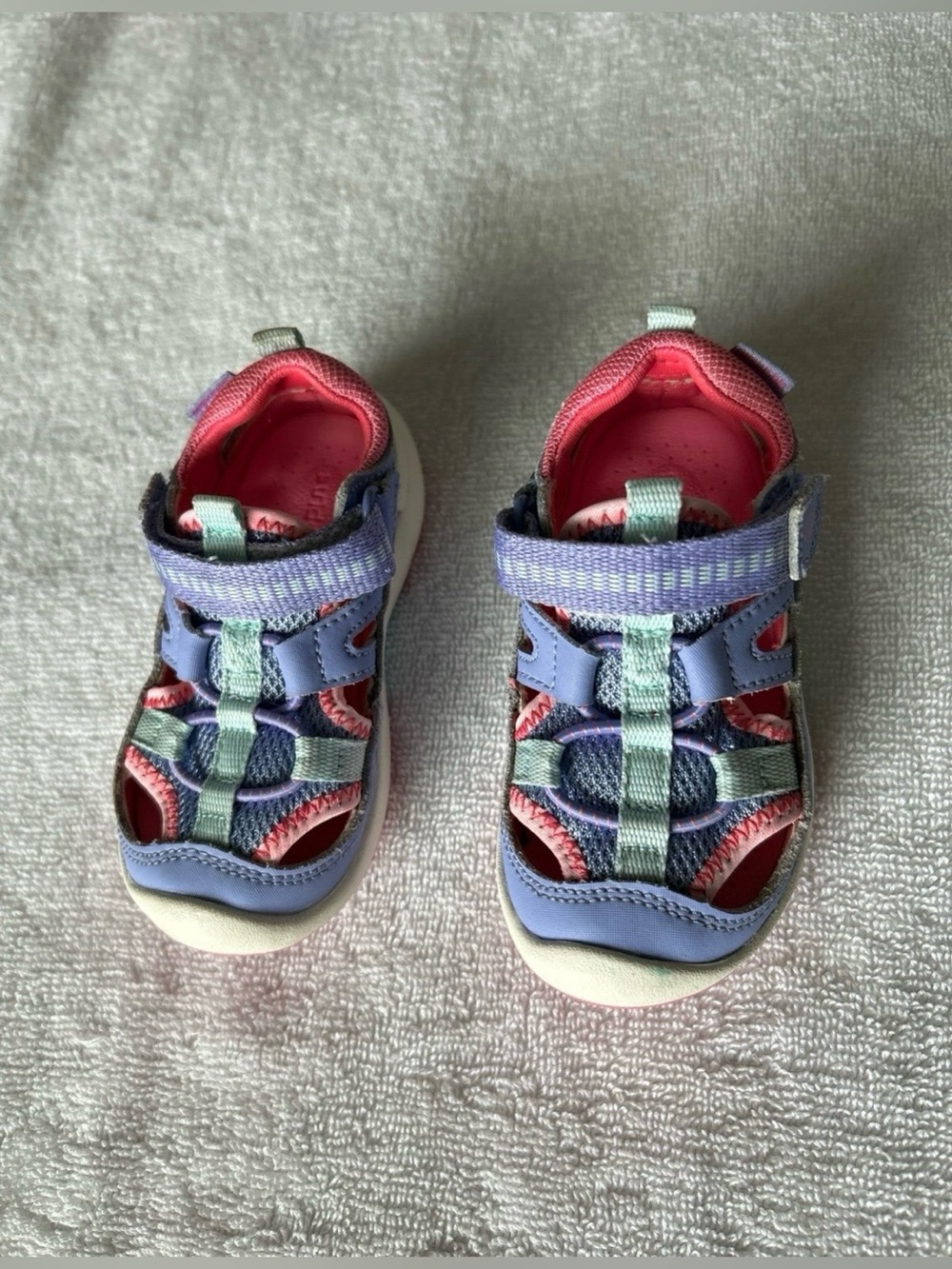 Stride Rite Girls Toddler
Sandals Lilac, Pink
Closed Toe Water Shoes